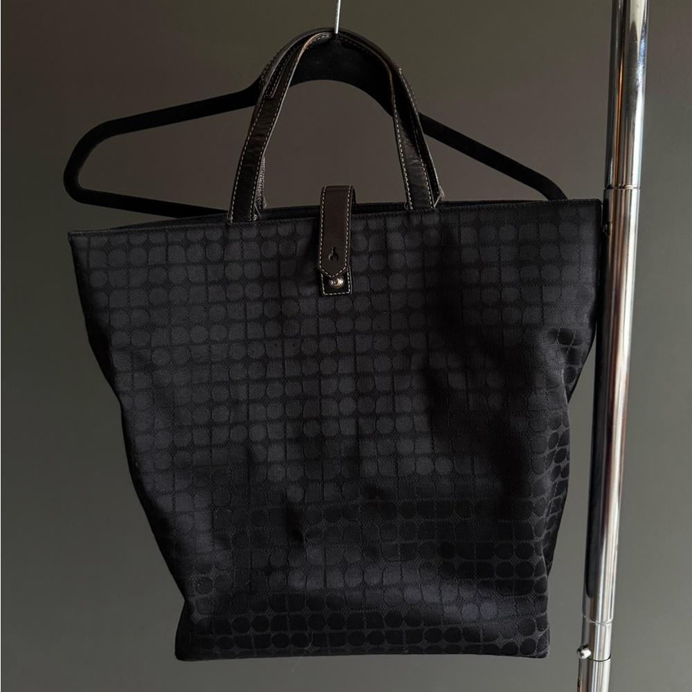 Kate Spade Black Textured Handbag